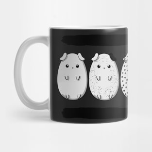 Spots and Stripes Guinea Pig - cute spotty guinea pigs Mug